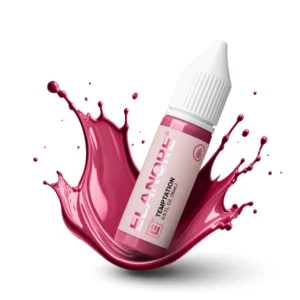 Pigment PMU Buze The Pigment x ELANORE  Temptation 15ml – Roșu Intens Seducător
