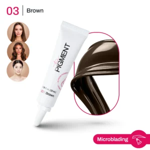 Pigment Microblading The Pigment Brown 3 10ml – Maro Închis