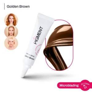 Pigment Microblading The Pigment Golden Brown 10ml – Maro Cald Auriu