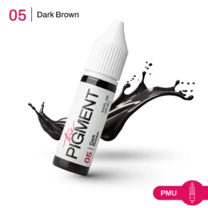 Pigment PMU Dark Brown 05 – Sprâncene & Eyeliner – The Pigment – 15ml