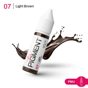 Pigment Powder Brows The Pigment 07 Light Brown 15ml – Maro Deschis Cald