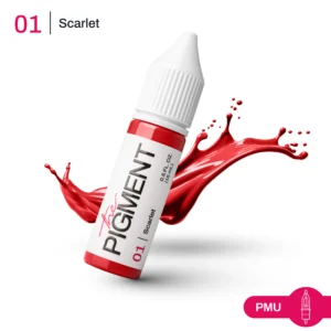 01 Scarlet 15 ml - Culoare Coral-Rosu Premium pentru Buze