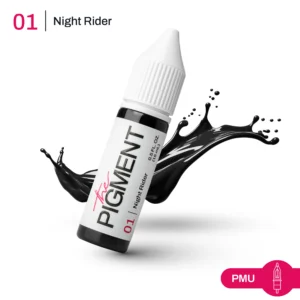Pigment Eyeliner The Pigment 01 Night Rider 15ml – Negru Intens Profesional